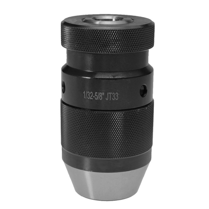 Pan300 1/32"- 5/8" Keyless Super Heavy Duty Drill Press Chuck Replaces for JT33 Mount - Image 4